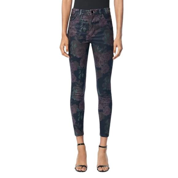 Joe's Jeans The Charlie Skinny Ankle Jeans Calyx Coated Size 24 NWOT $208 MSRP - Picture 1 of 7